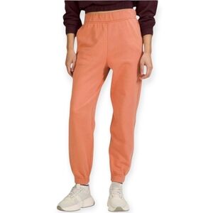 Lululemon Relaxed High Rise Jogger Sweatpants Pink Savannah 10